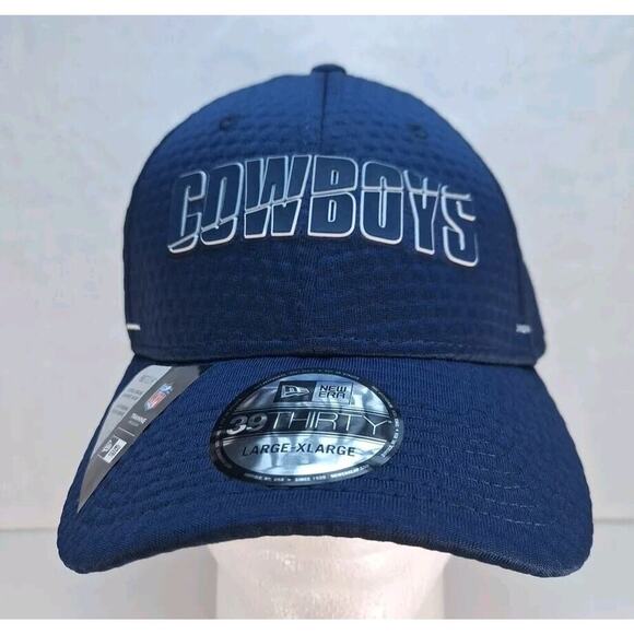 Dallas Cowboys New Era NFL 39THIRTY Hat Cap Size L/XL Blue - Picture 1 of 7